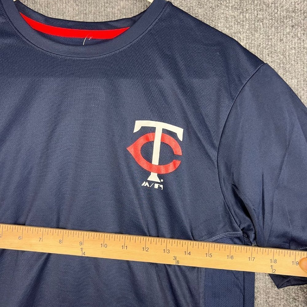 NWT NEW $55 Twins Baseball Shirt Cool‎ Base Majestic Men’s size S - Picture 6 of 8